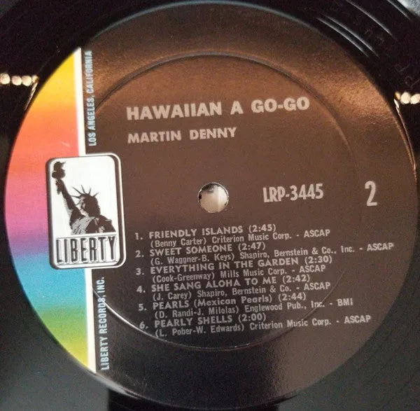 Martin Denny - Hawaii Goes À Go-Go! (LP, Album, Mono) (VG )