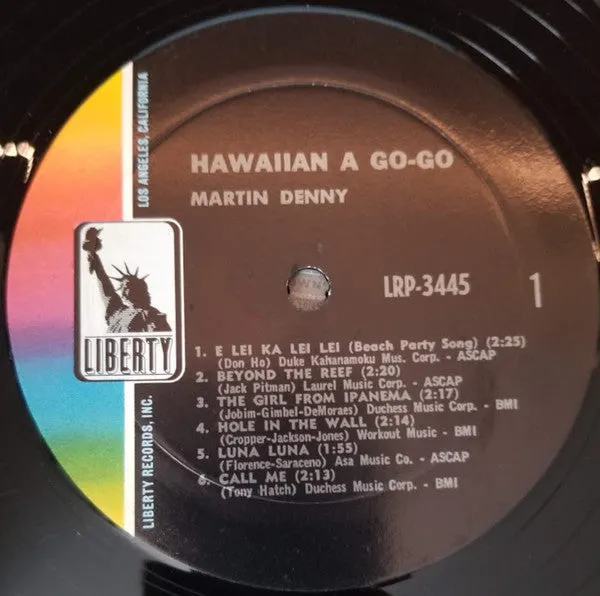 Martin Denny - Hawaii Goes À Go-Go! (LP, Album, Mono) (VG )