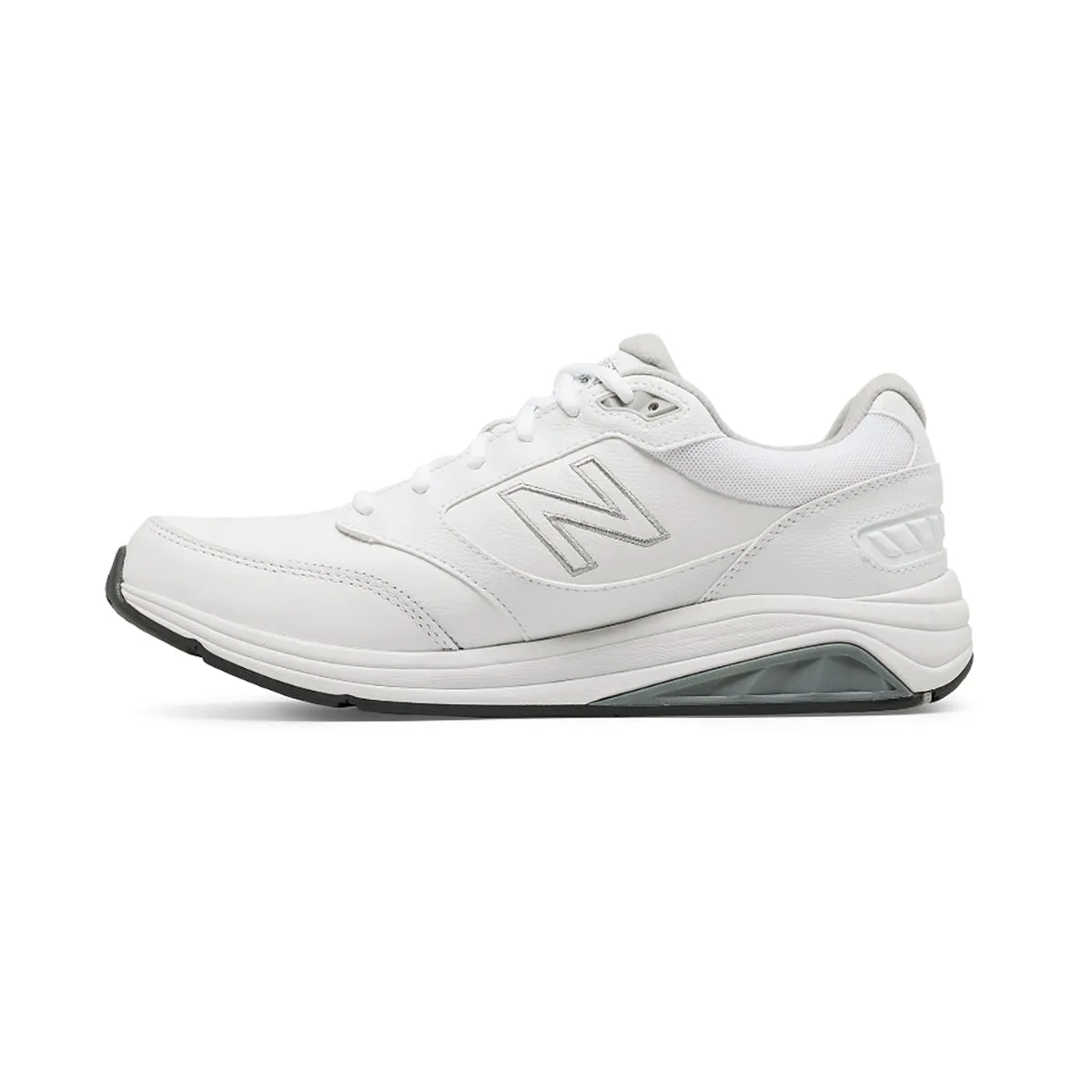 Men's Leather 928v3 Walking Shoes - White - Wide (2E)