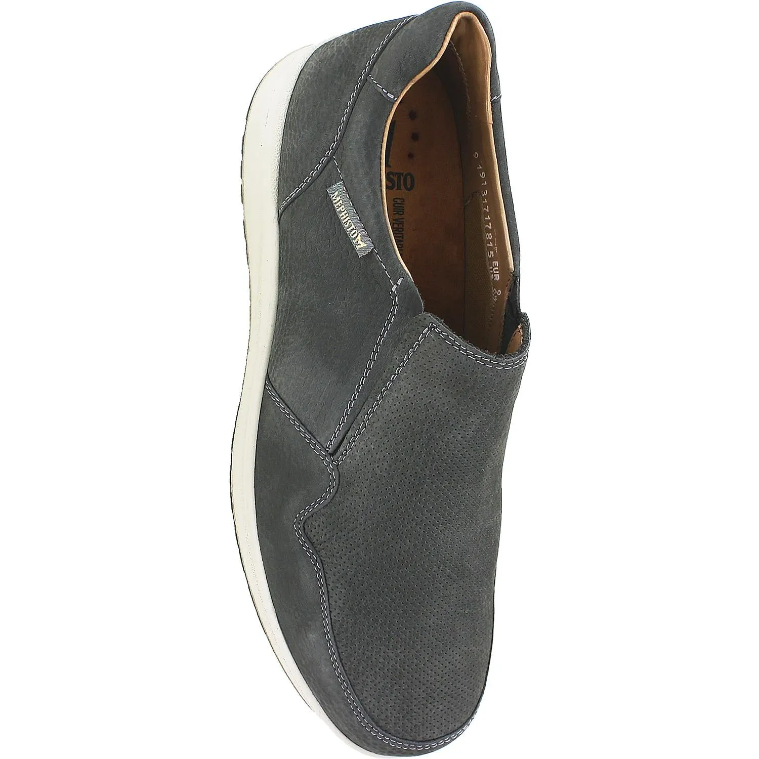 Men's Mephisto Valter Graphite Sportbuck Nubuck