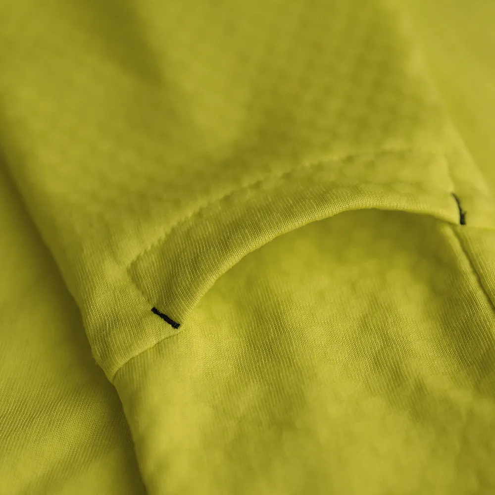 Mens Zephyr Zip Grid Fleece (Citron)