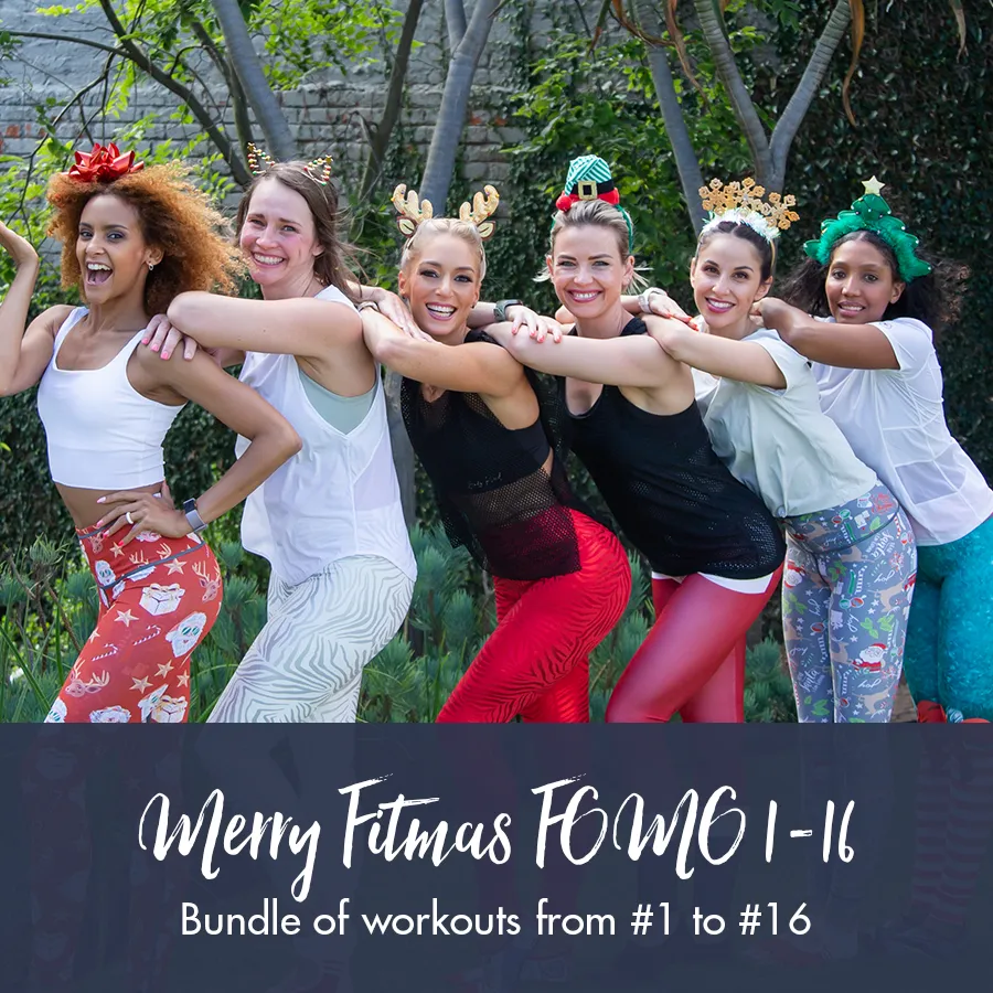 Merry Fitmas FOMO Bundle Workouts 1-16