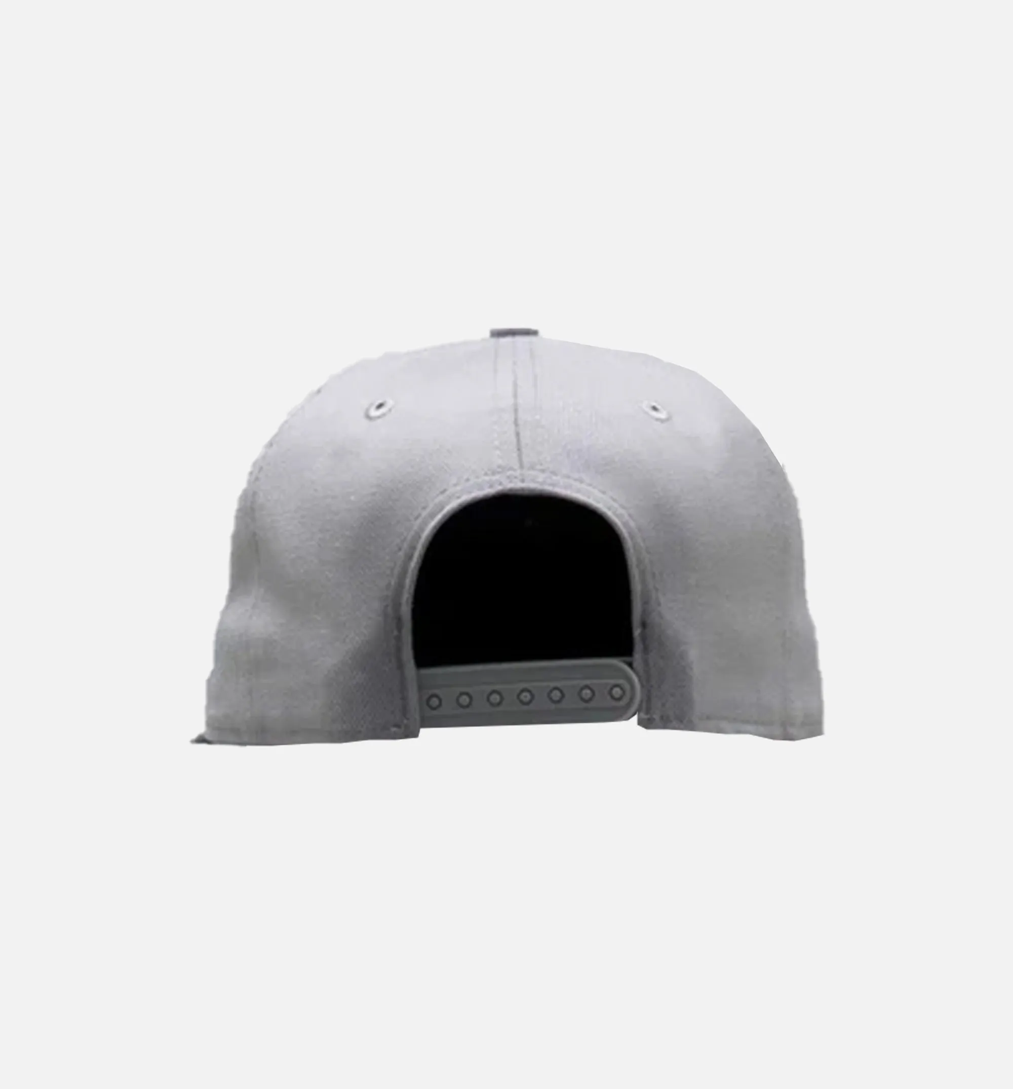 Nice Kicks Box Logo Snapback Hat - Grey/Red