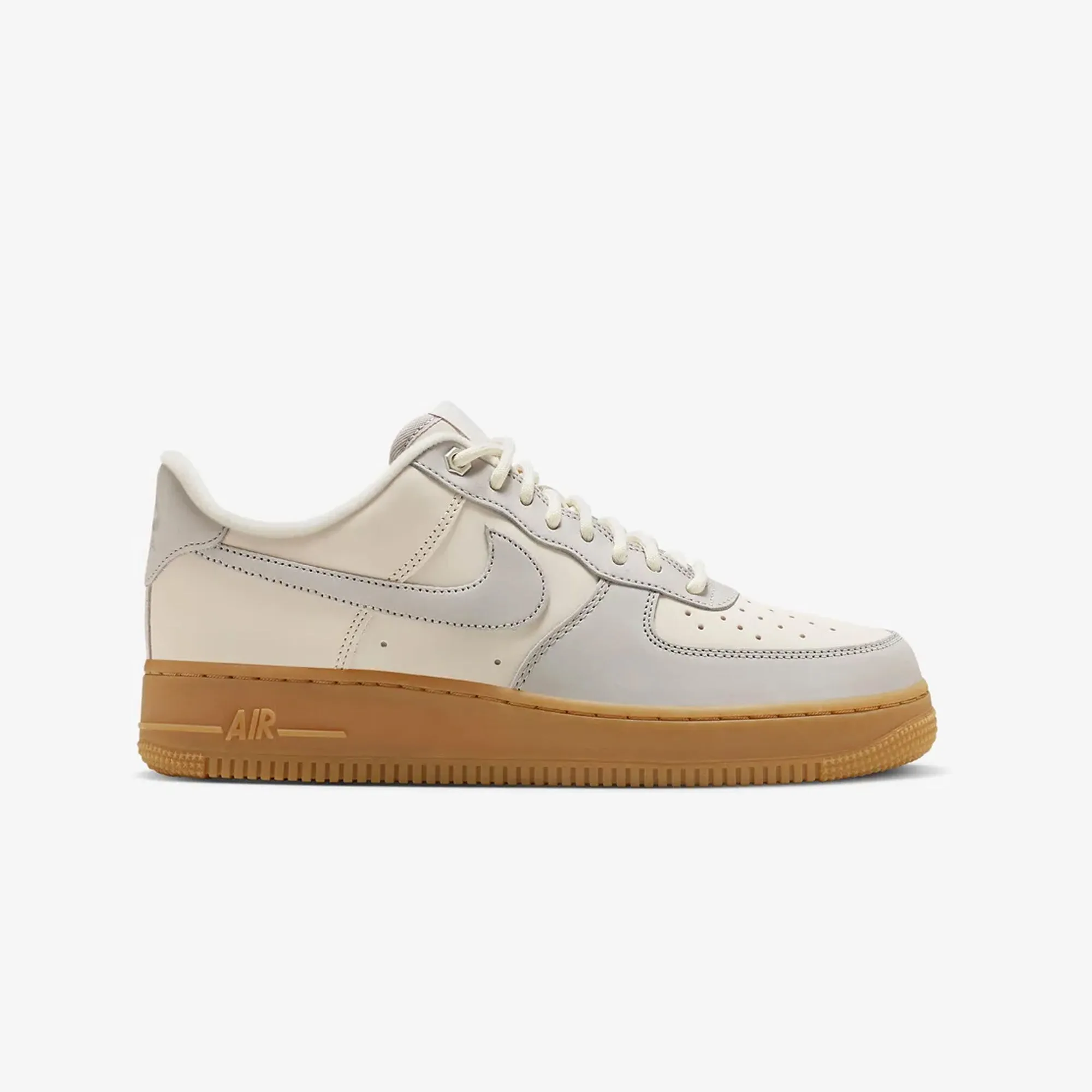 Nike | AIR FORCE 1 '07 { LT IRON ORE/LT IRON ORE-LT OREWOOD BRN