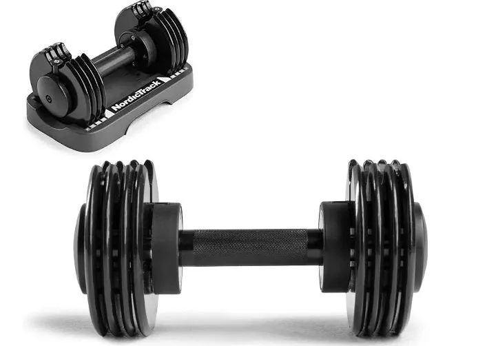 Nordic Track Weight Adjustable Dumbbells - Dynamic Dumbbell Solution