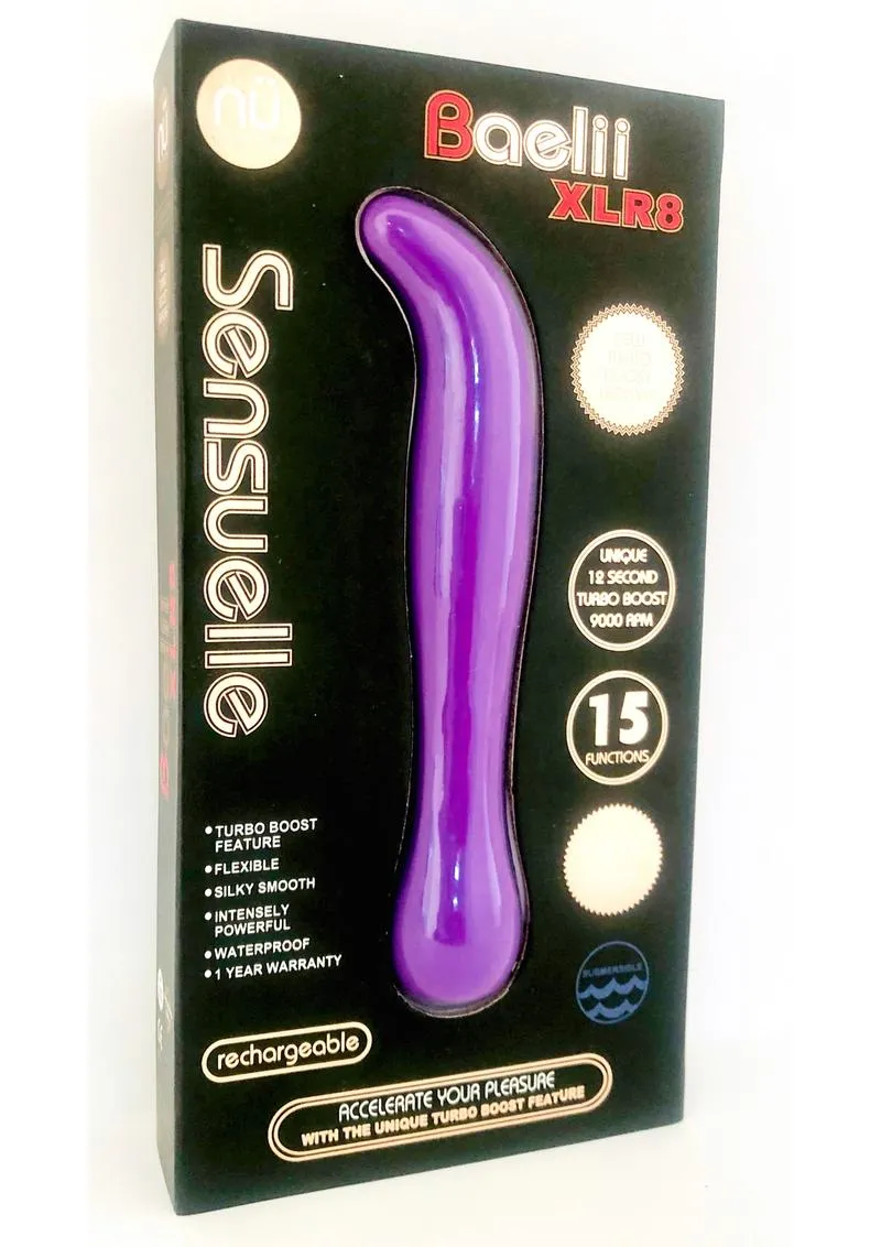 Nu Sensuelle Baelii Xlr8 Rechargeable Silicone G-Spot Vibrator