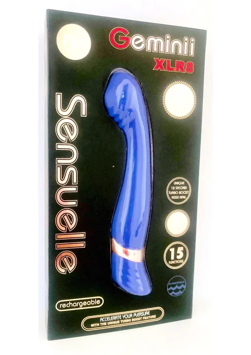 Nu Sensuelle Geminii Xlr8 Rechargeable Silicone G-Spot Vibrator