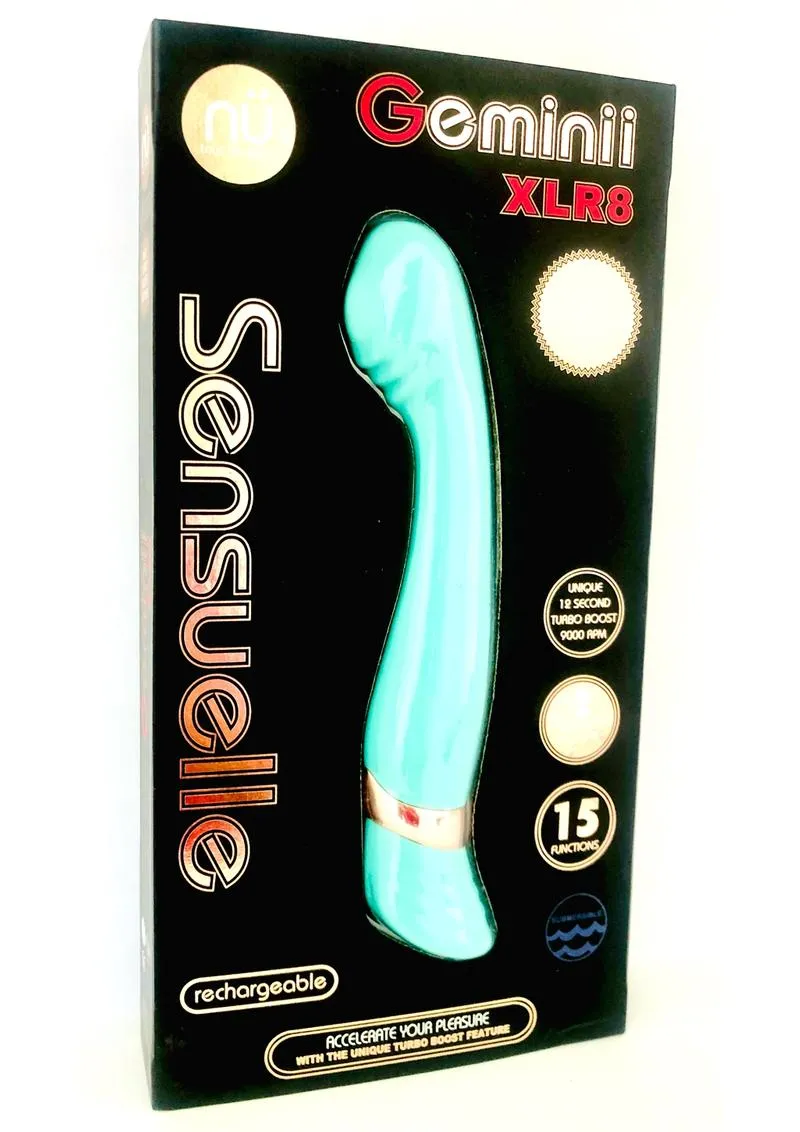 Nu Sensuelle Geminii Xlr8 Rechargeable Silicone G-Spot Vibrator