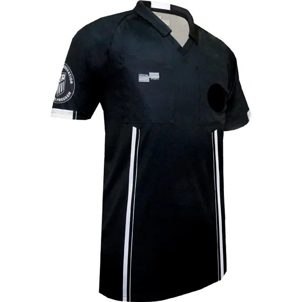 Official Sports Referee Economy Jersey (Black/White)