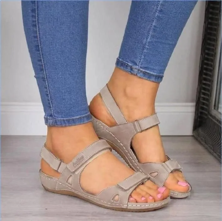 Owlkay Premium Faux Leather Women Sandals