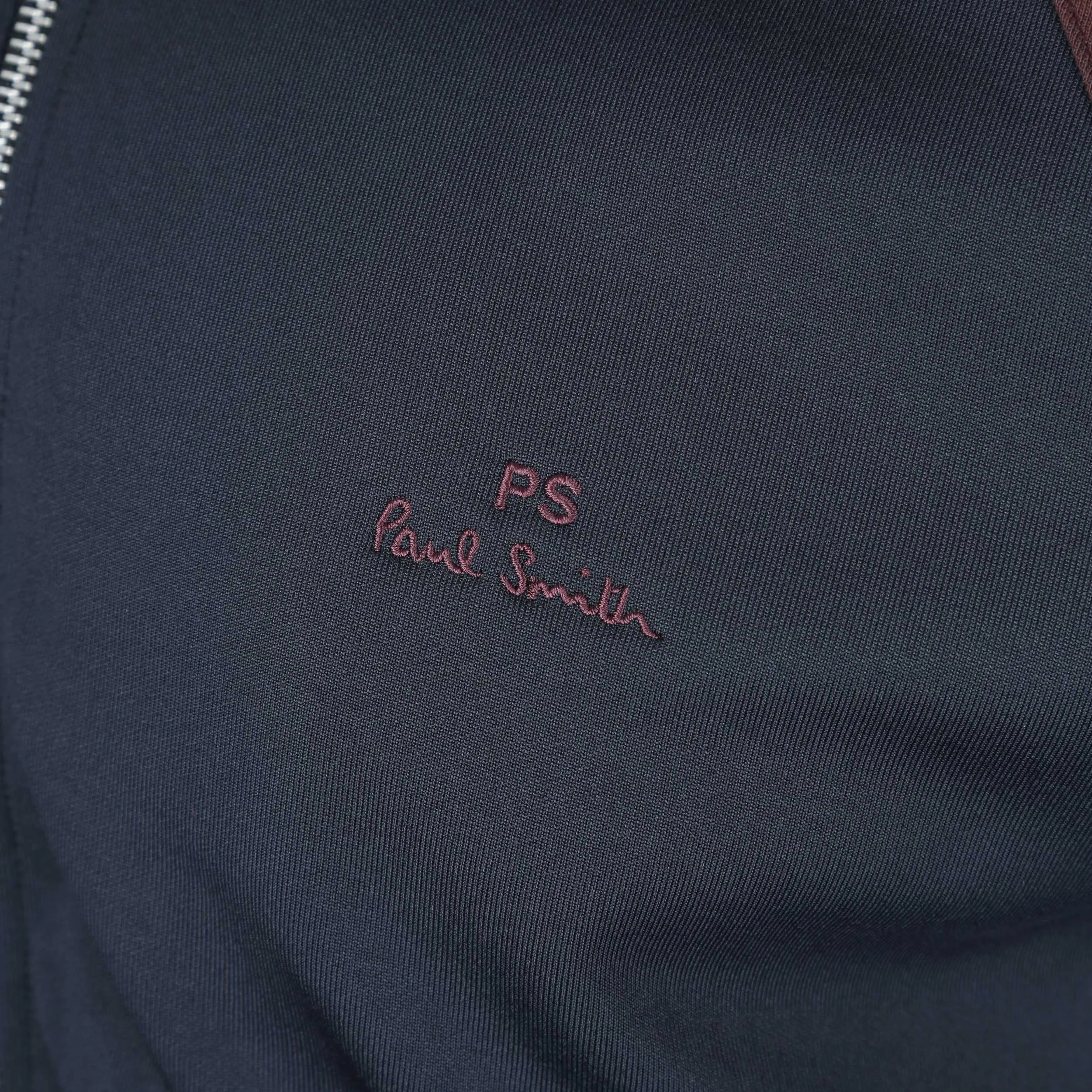 Paul Smith Zip Track Top in Navy