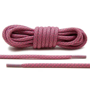 Pink 3M Reflective Rope Laces