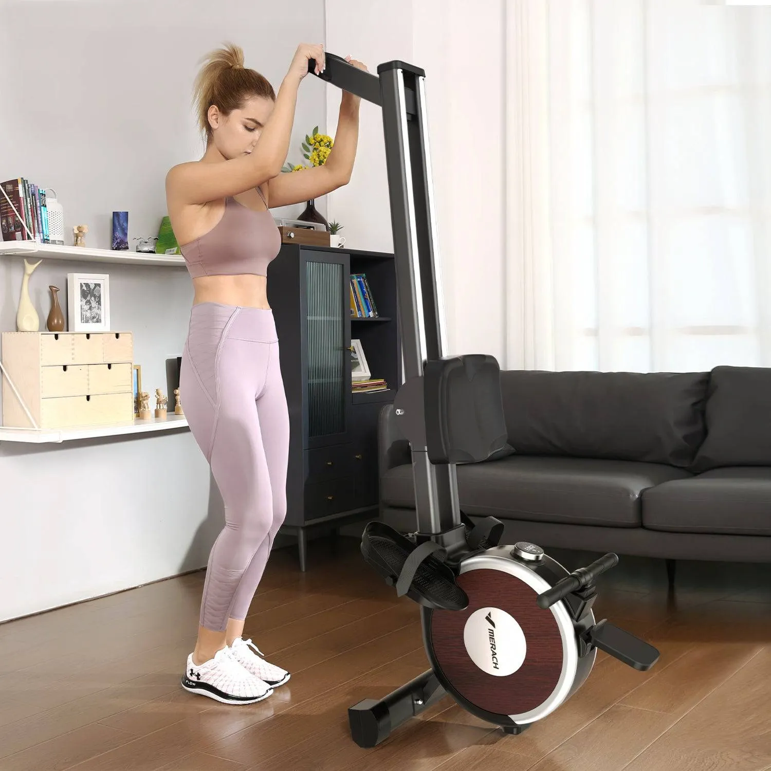 Q1S Auto Electromagnetic Smart Rower