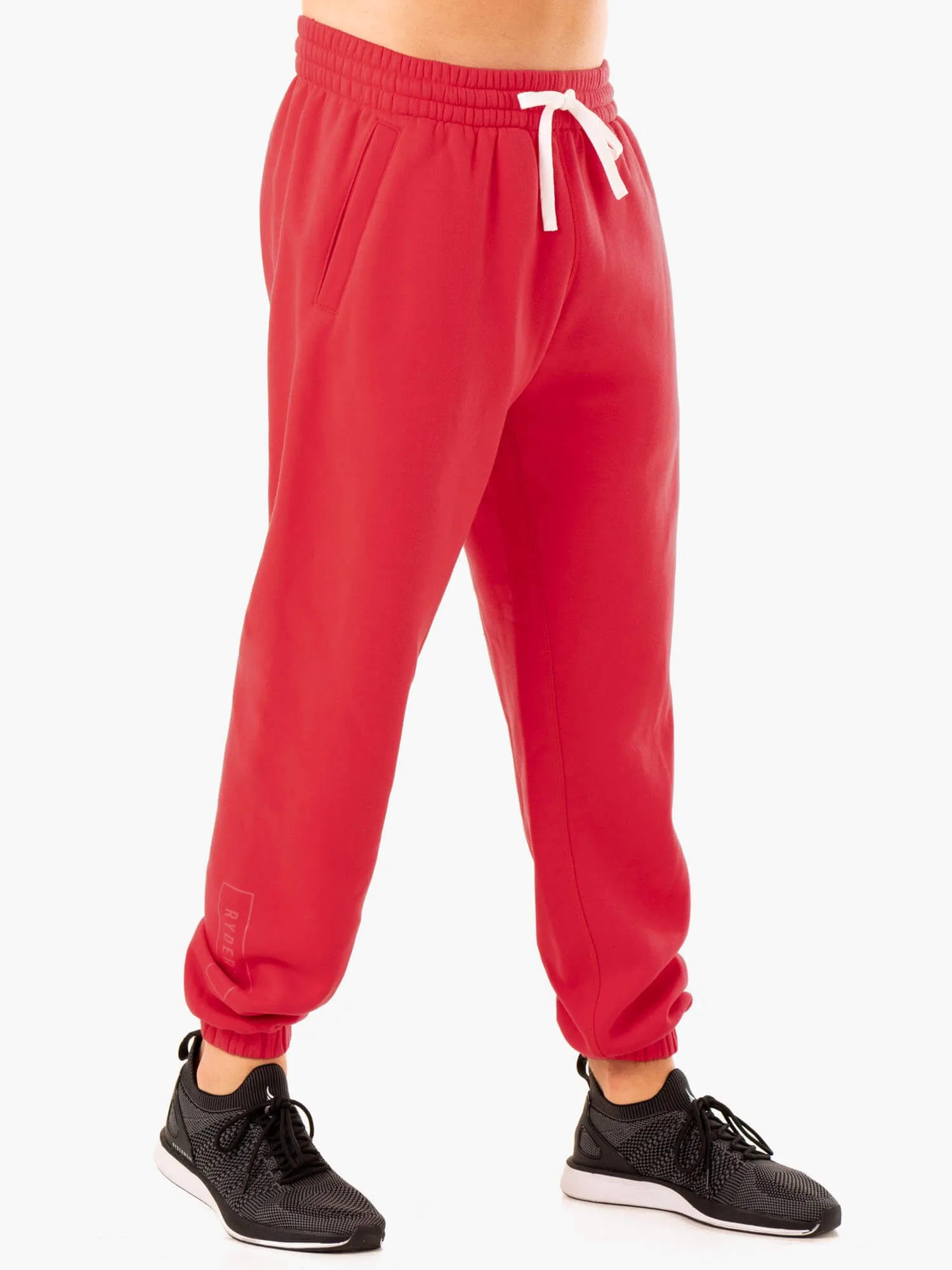 Recharge Relaxed Track Pant - Red