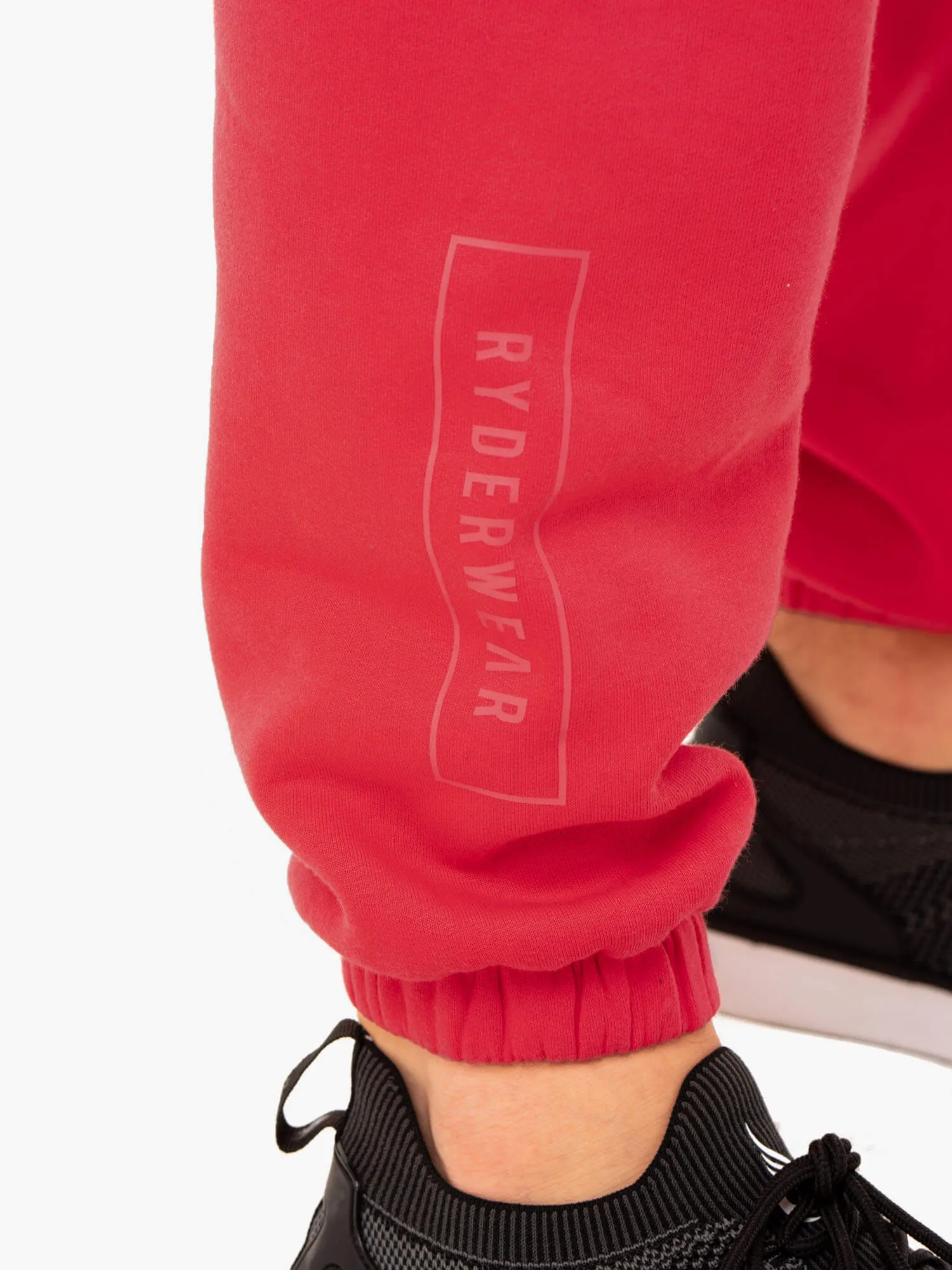 Recharge Relaxed Track Pant - Red