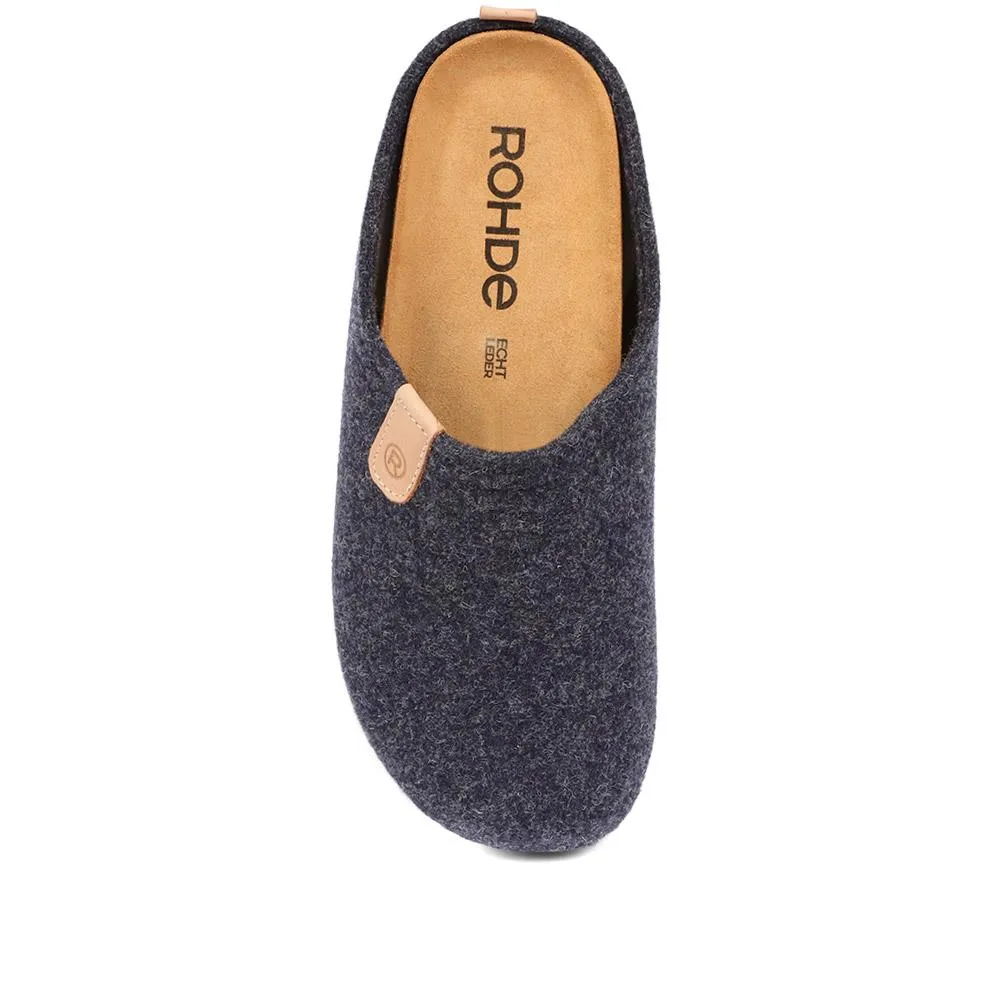 Recycled Wool Slipper Clogs - STEP36507 / 323 164