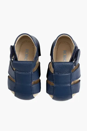 Robeez Matthew Baby Shoes - Navy