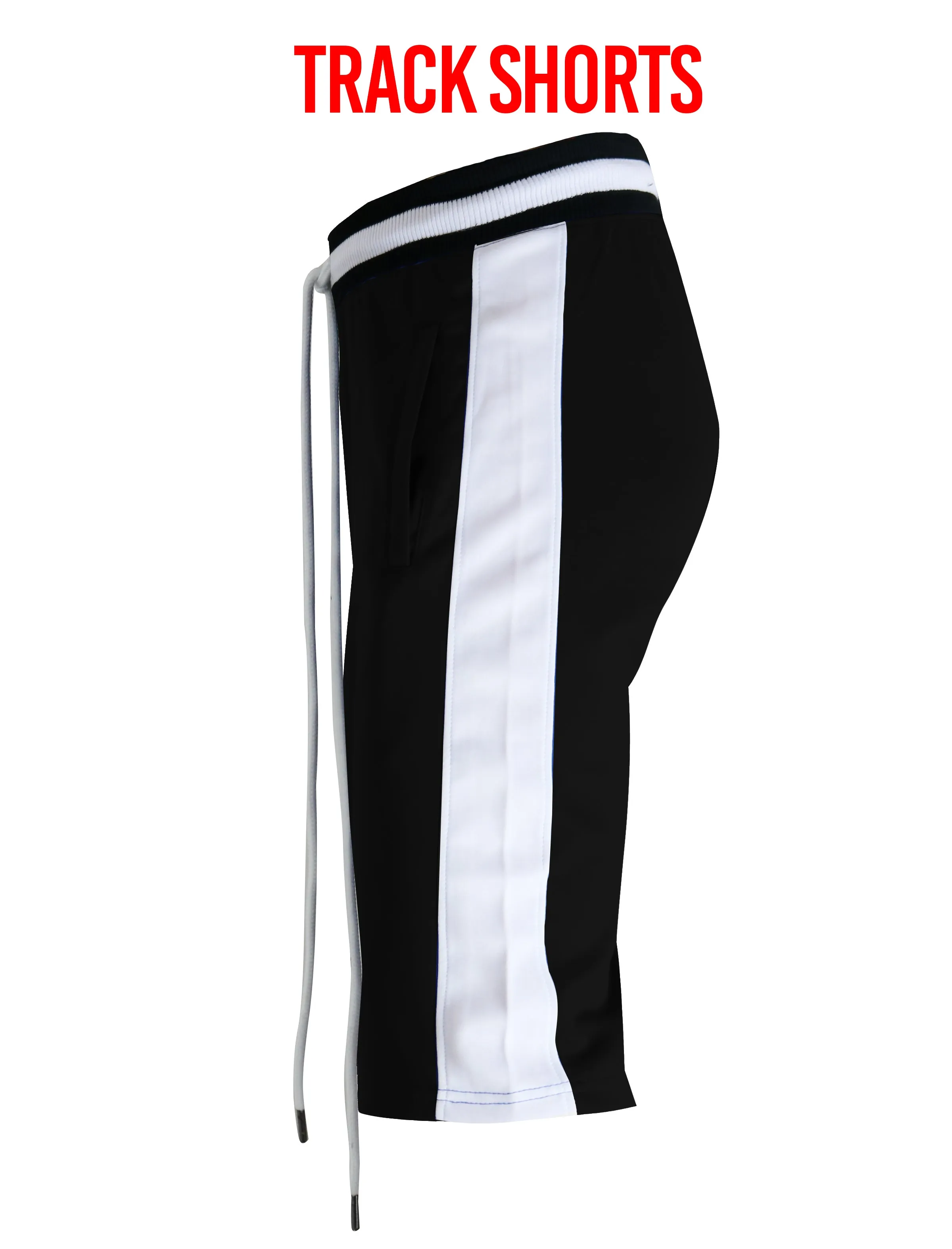 S91700-TRACK SHORTS (BLACK)