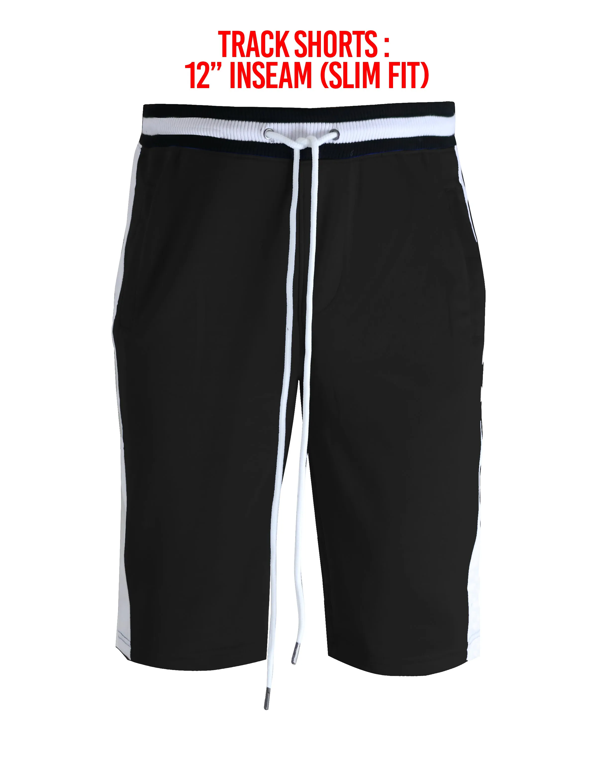 S91700-TRACK SHORTS (BLACK)