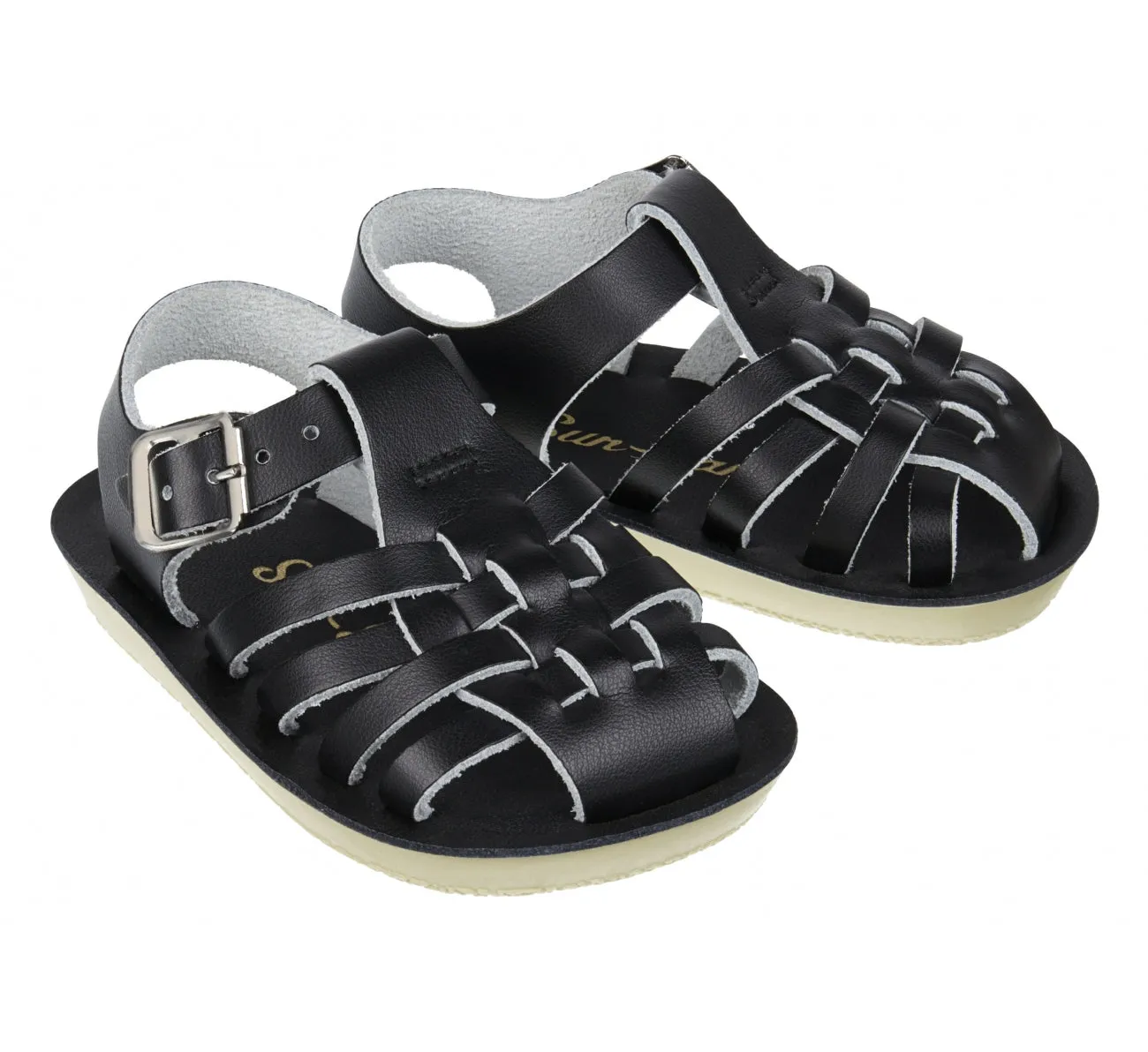 Salt Water Sun San Sailor Sandal - Black