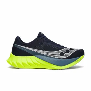 Saucony | Men's Endorphin Pro 4 Running Shoes - Navy/Citron