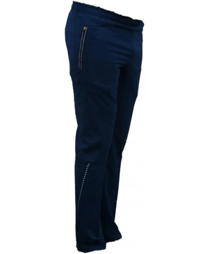 SHIV NARESH Spandex Unisex Track Pants (Air Force Blue)