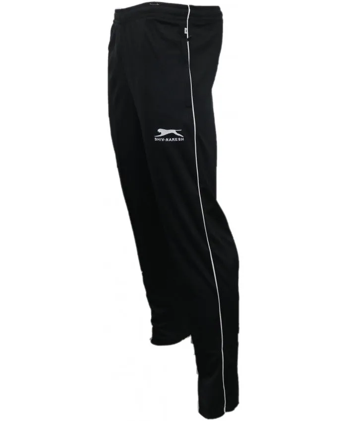 SHIV NARESH Thidi Net Unisex Track Pants (Black)