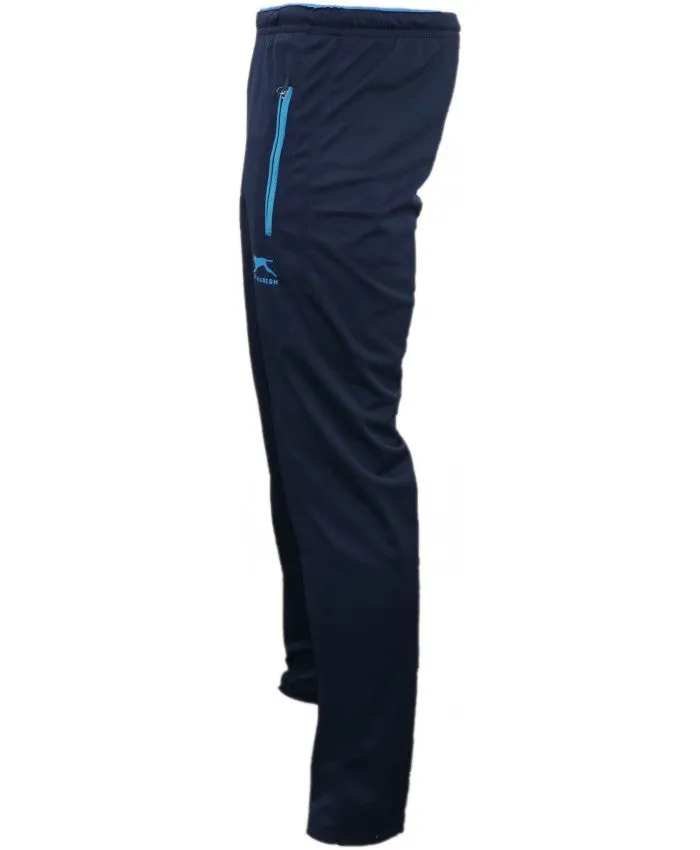 SHIV NARESH Tricot Unisex Track Pants (Navy-Cyan)