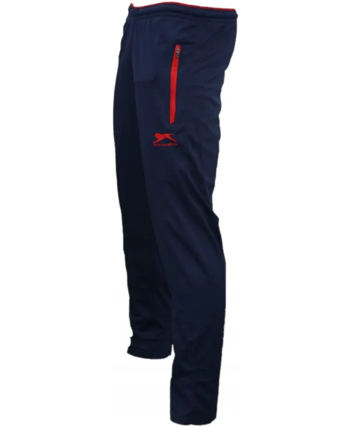 SHIV NARESH Tricot Unisex Track Pants (Navy-Red)