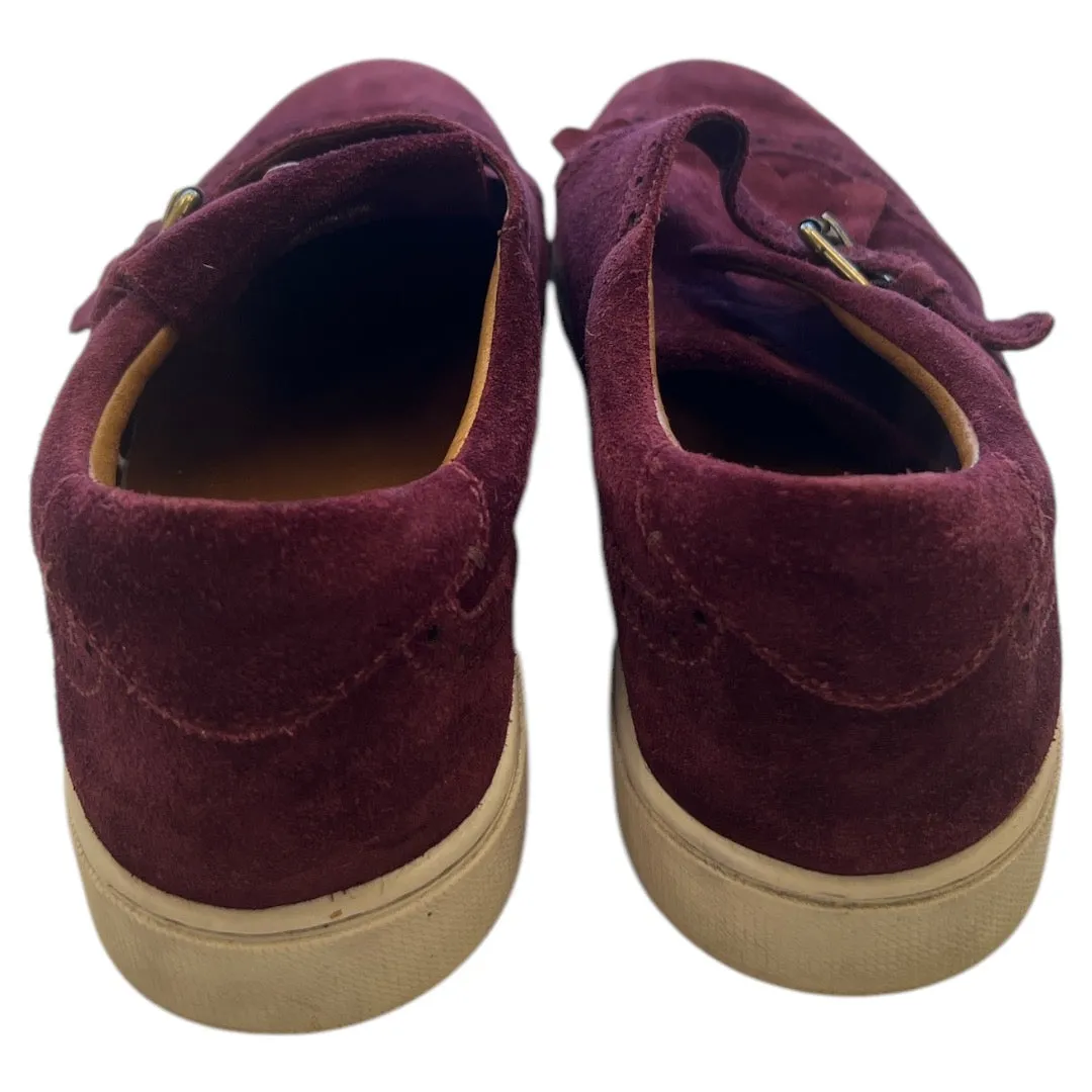 Shoes Designer By Frye In Maroon, Size: 8