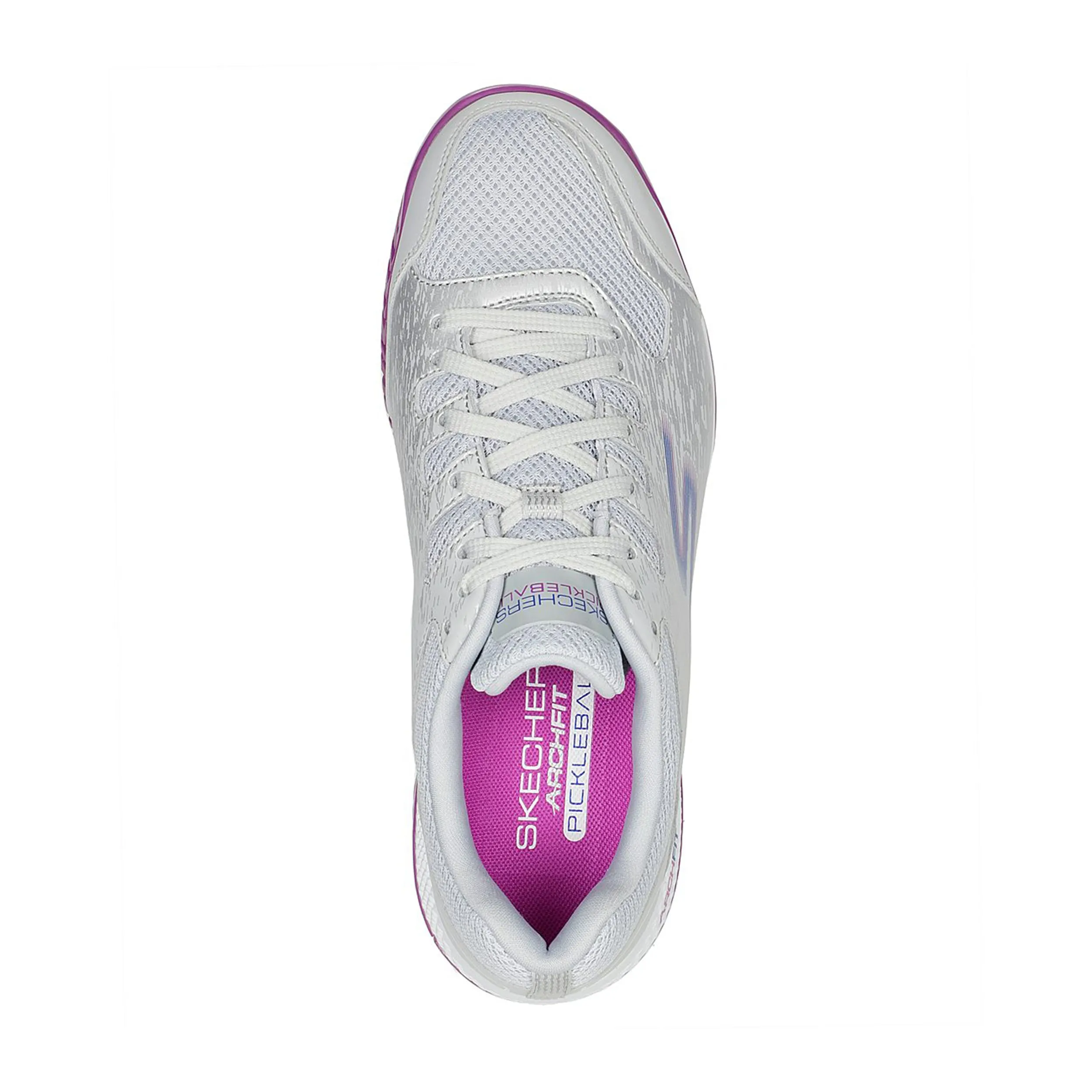 Skechers Viper Court- Pickleball Shoes (Gray/ Purple)