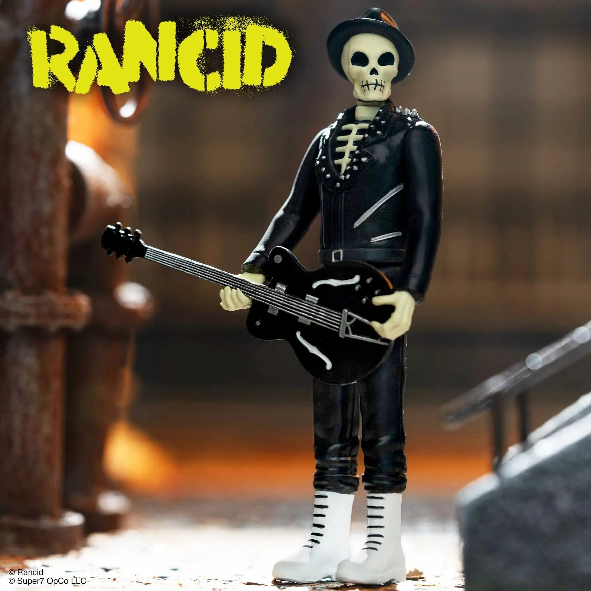 Skeletim (Time Bomb) Rancid 3.75" Reaction Figure by Super7