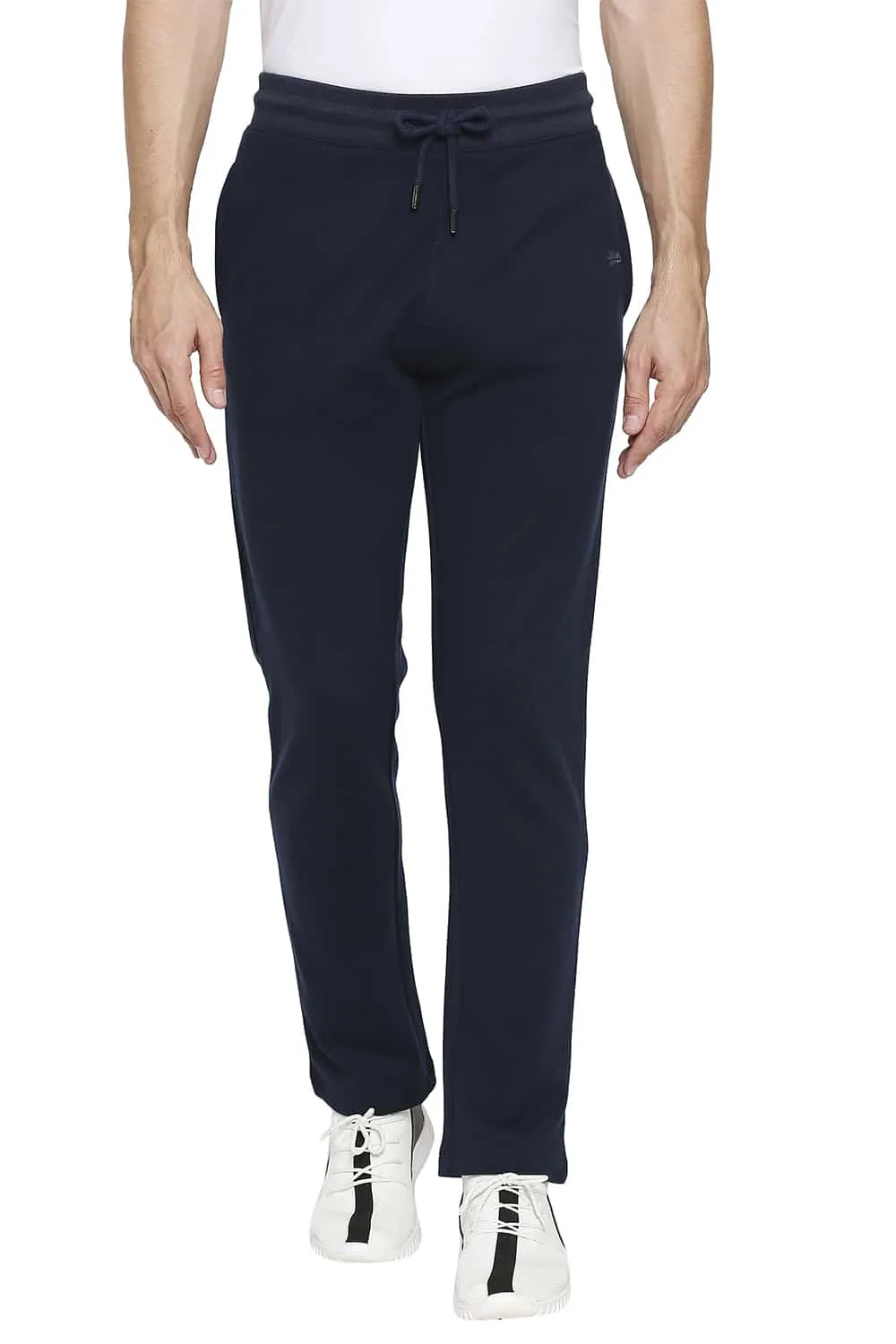 Slim Fit Solid Track Pants