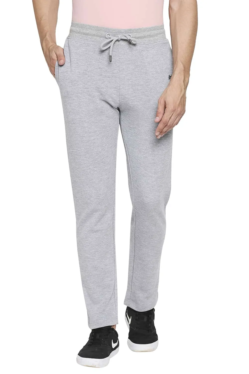 Slim Fit Solid Track Pants