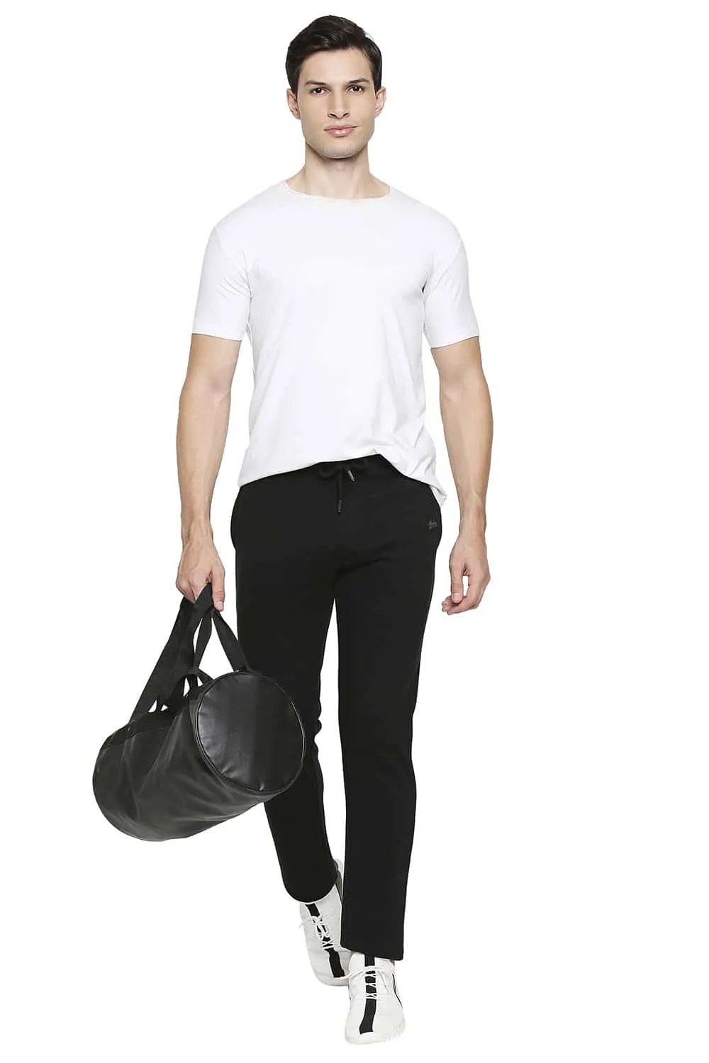 Slim Fit Solid Track Pants