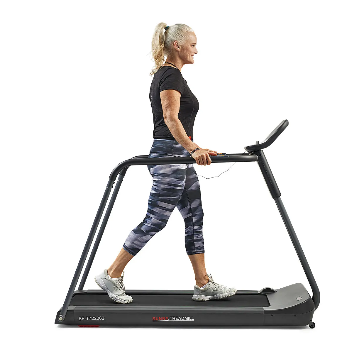 Smart Motorized Treadmill with Handrails