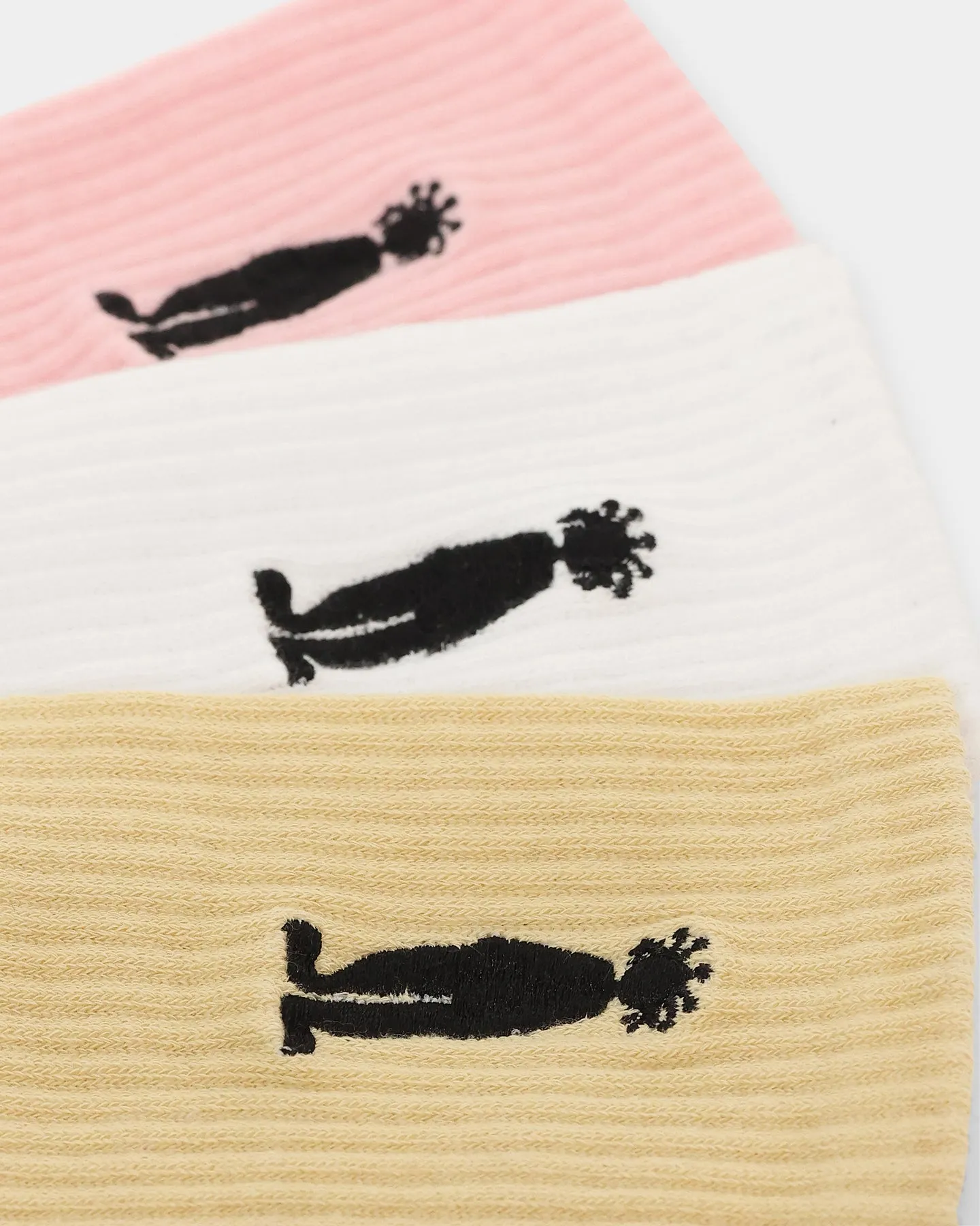 Stussy Intl. Socks 3 Pack Multi-Coloured