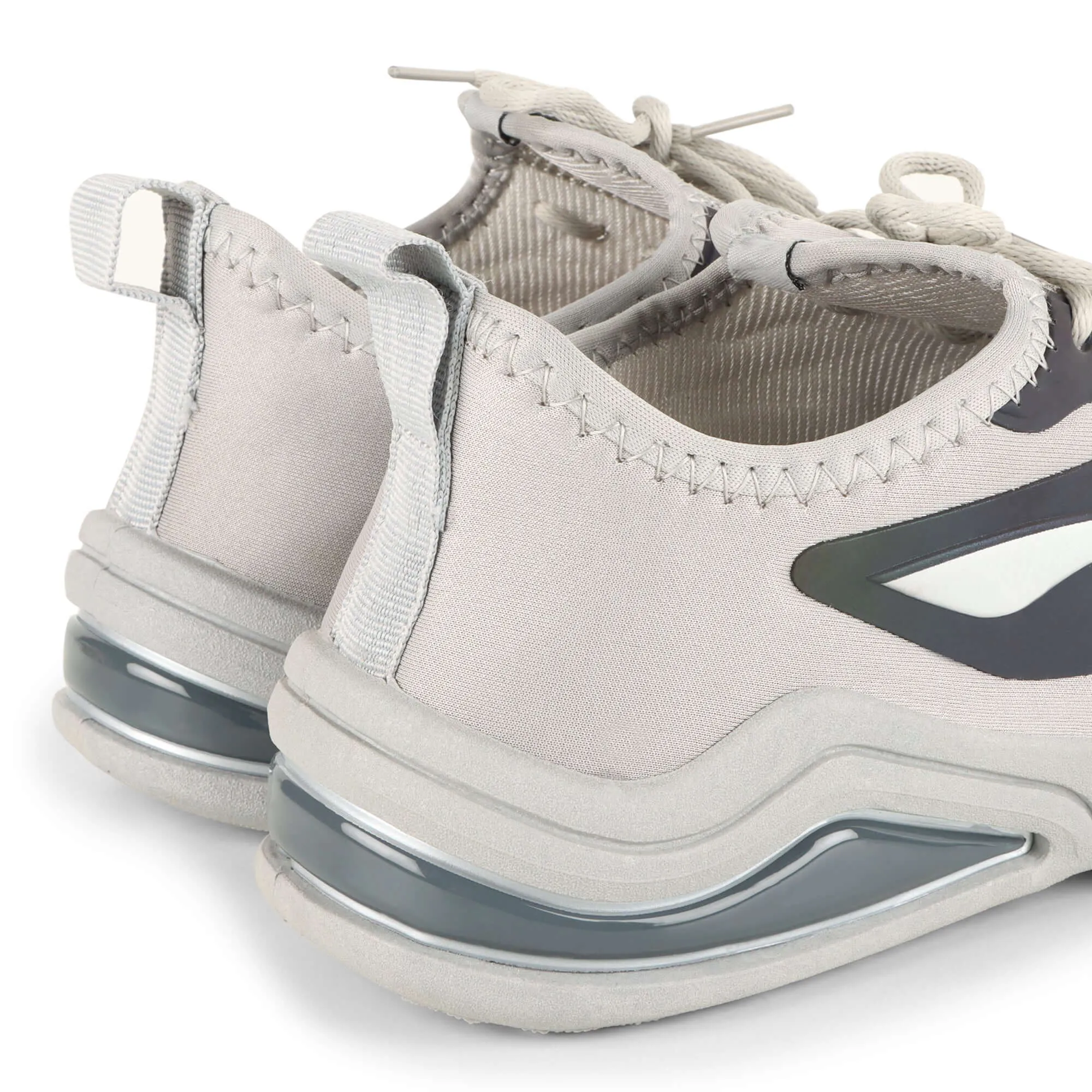 Stylish Trending Light Reflector Shoes Grey