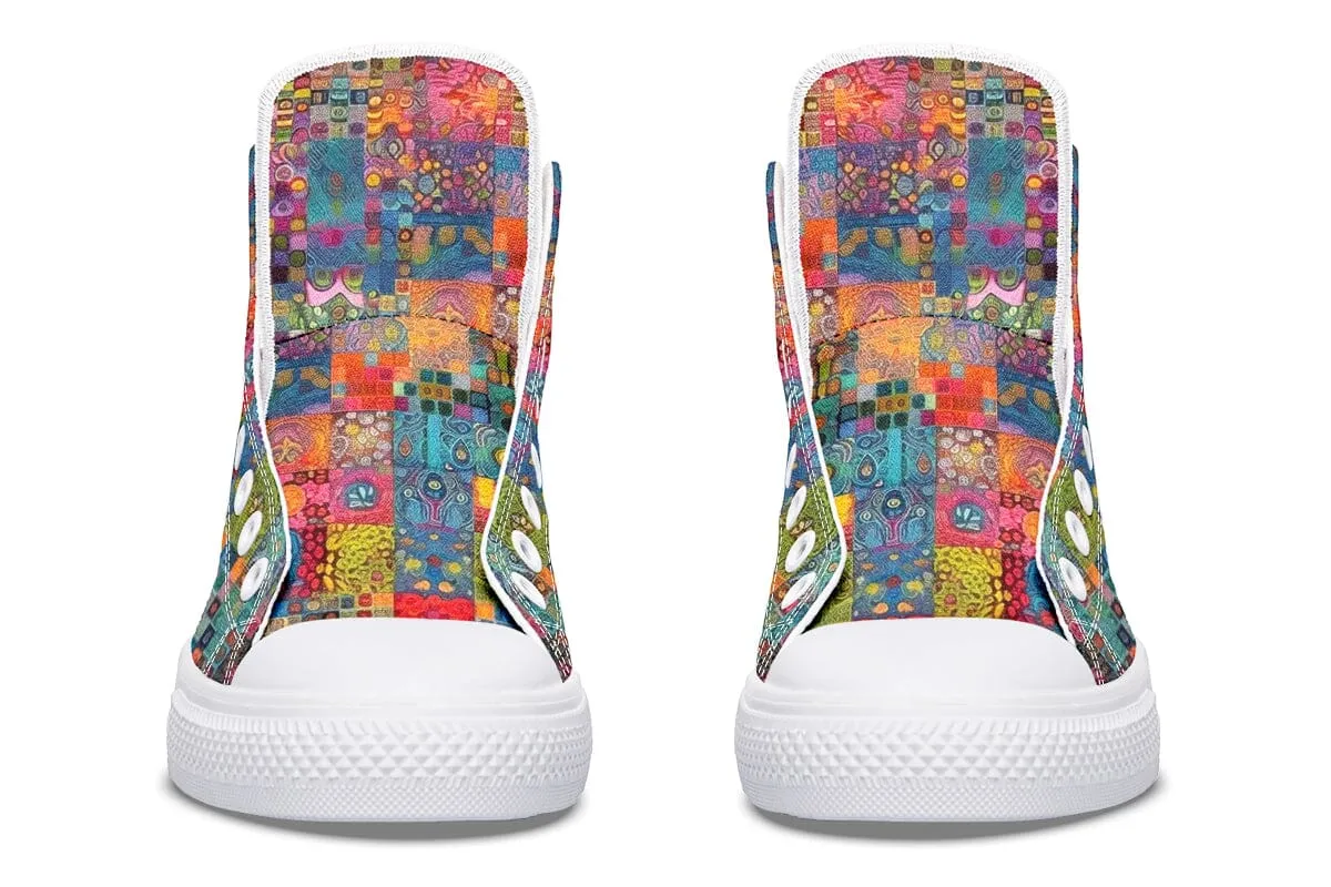 Sunny Blotter High Top Shoes