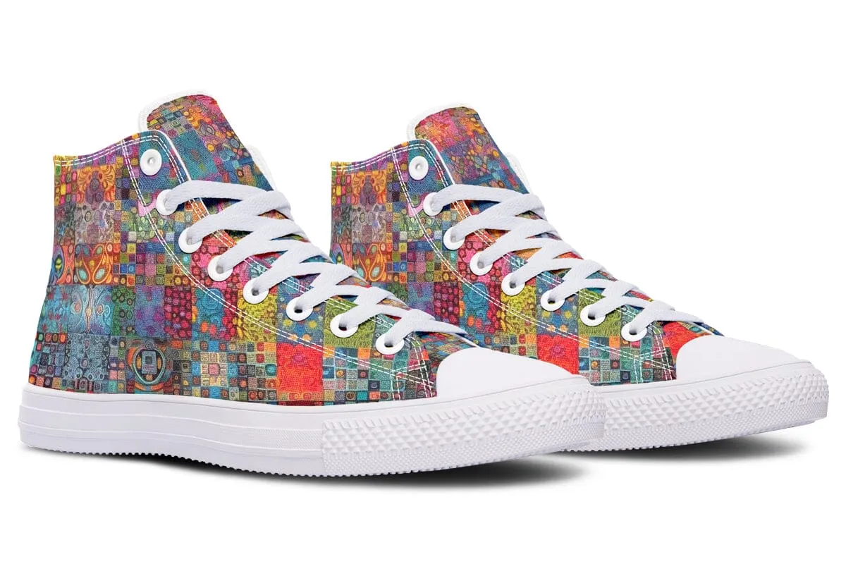 Sunny Blotter High Top Shoes