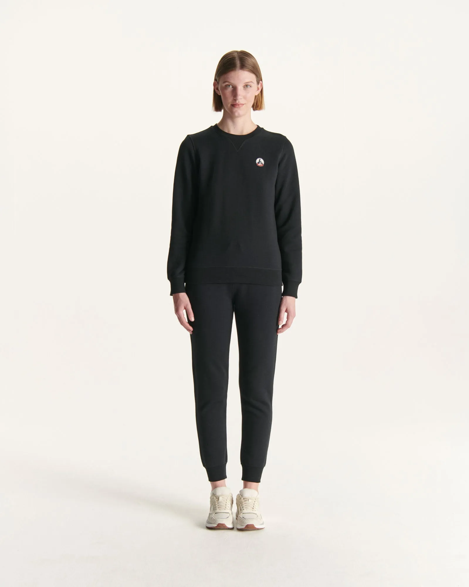 Sweat en coton biologique Noir Elvas