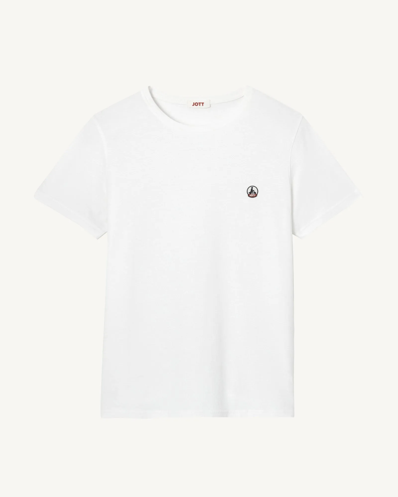 T-shirt homme en coton biologique Blanc Pietro