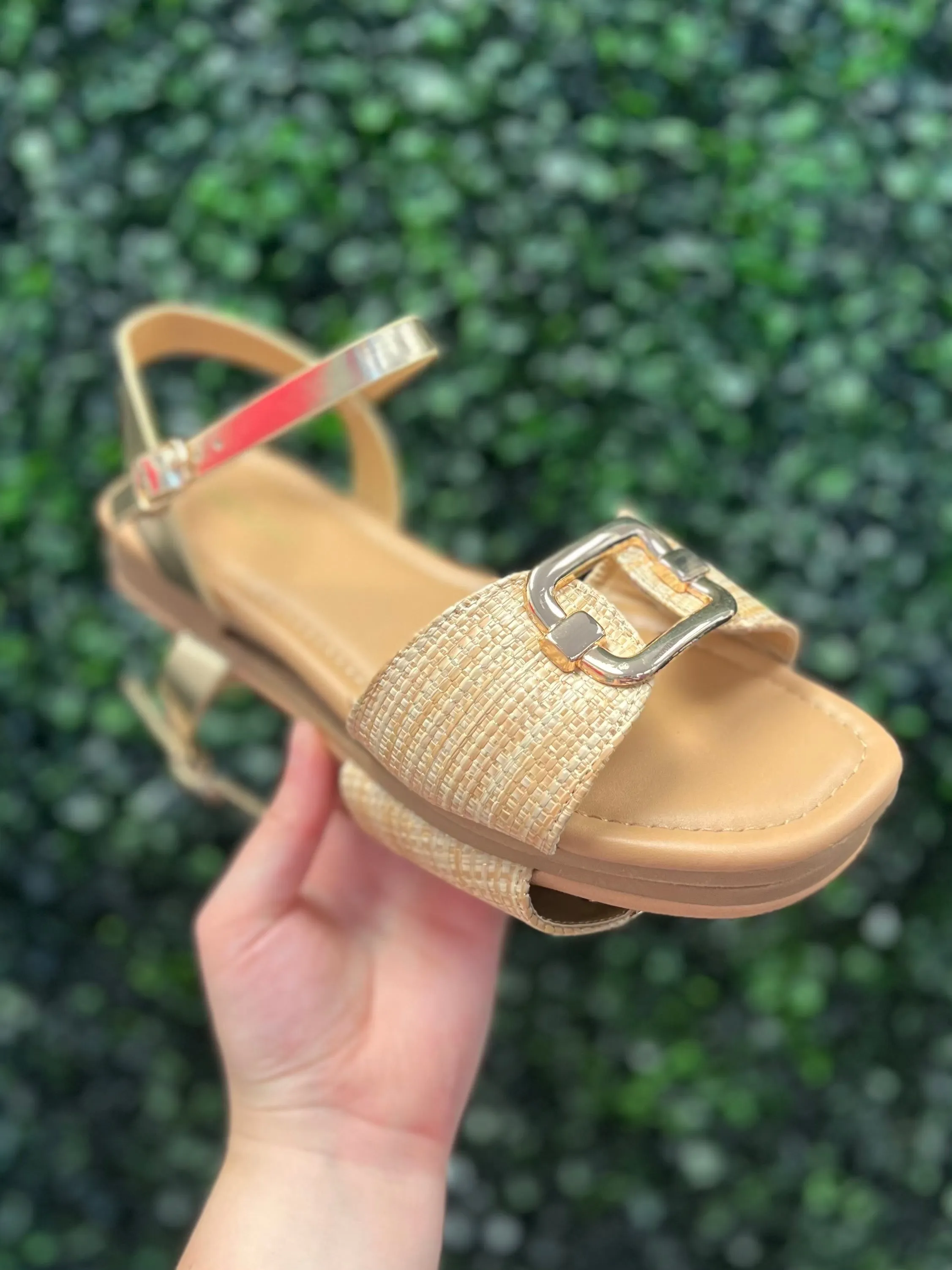 Tavia Raffia Sandal