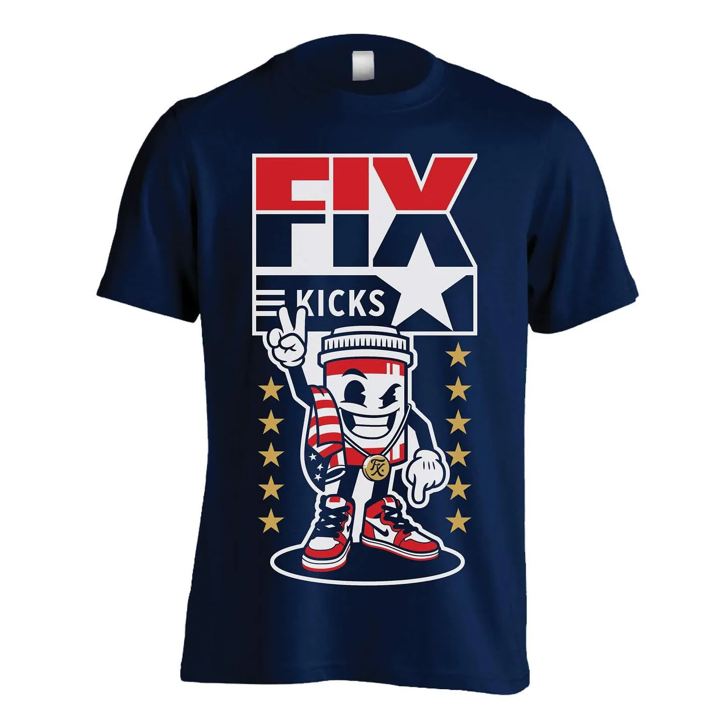 The Fix Kicks "Dream Team" Navy Shirt