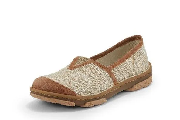 Tony Lama Beige/Tan Renata Round Toe Casual Shoes for Women