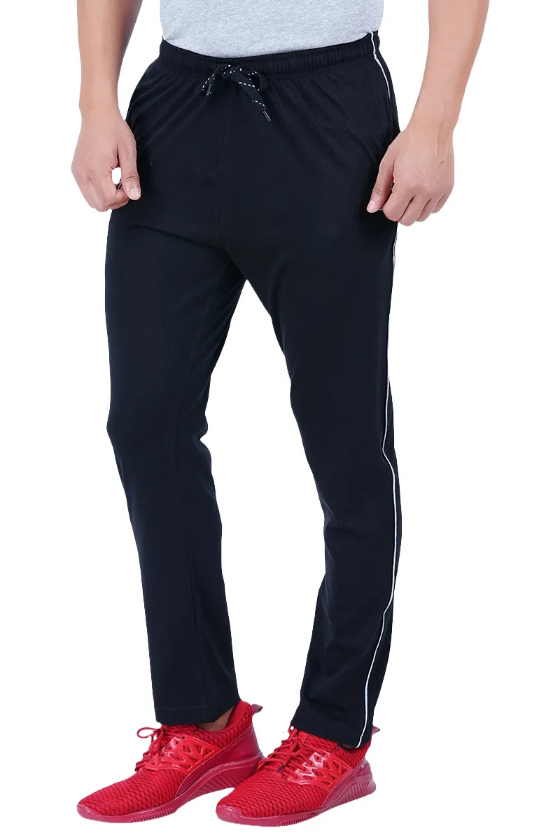 Track Pant - Black Jogging Bottoms For Mens | Ariser