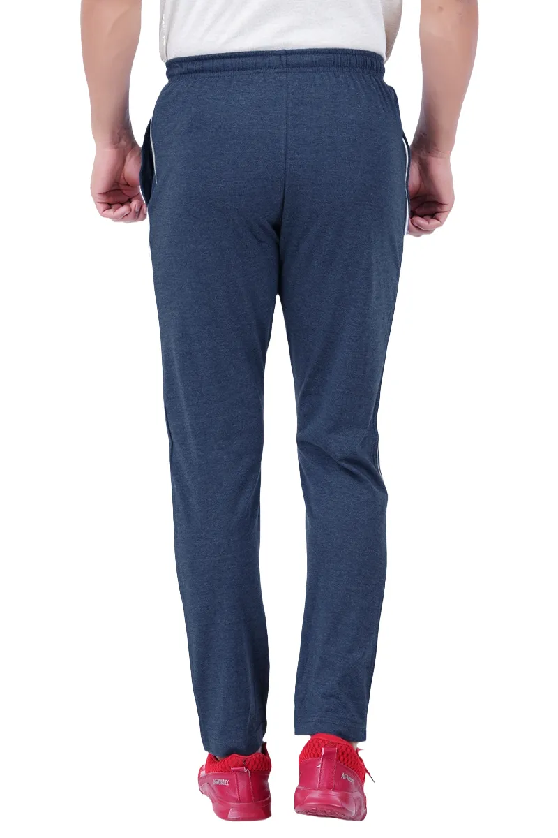 Track Pant - Blue Jogging Bottoms For Mens | Ariser