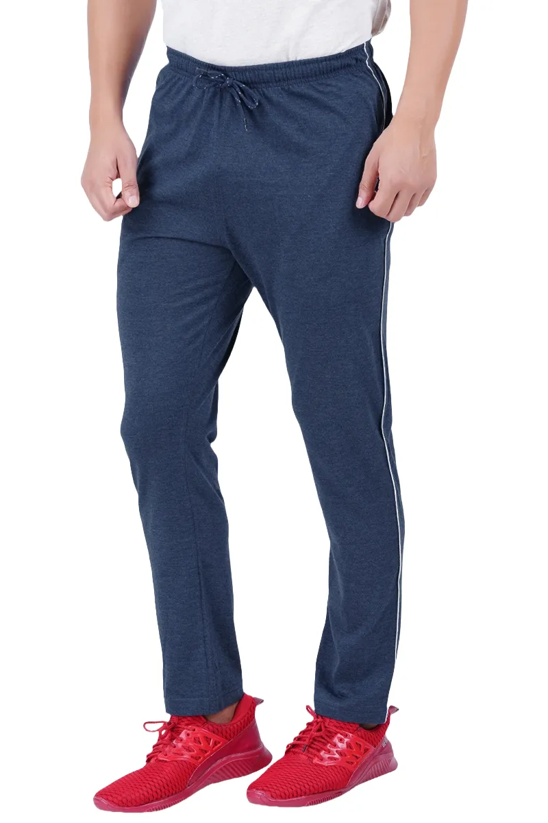 Track Pant - Blue Jogging Bottoms For Mens | Ariser