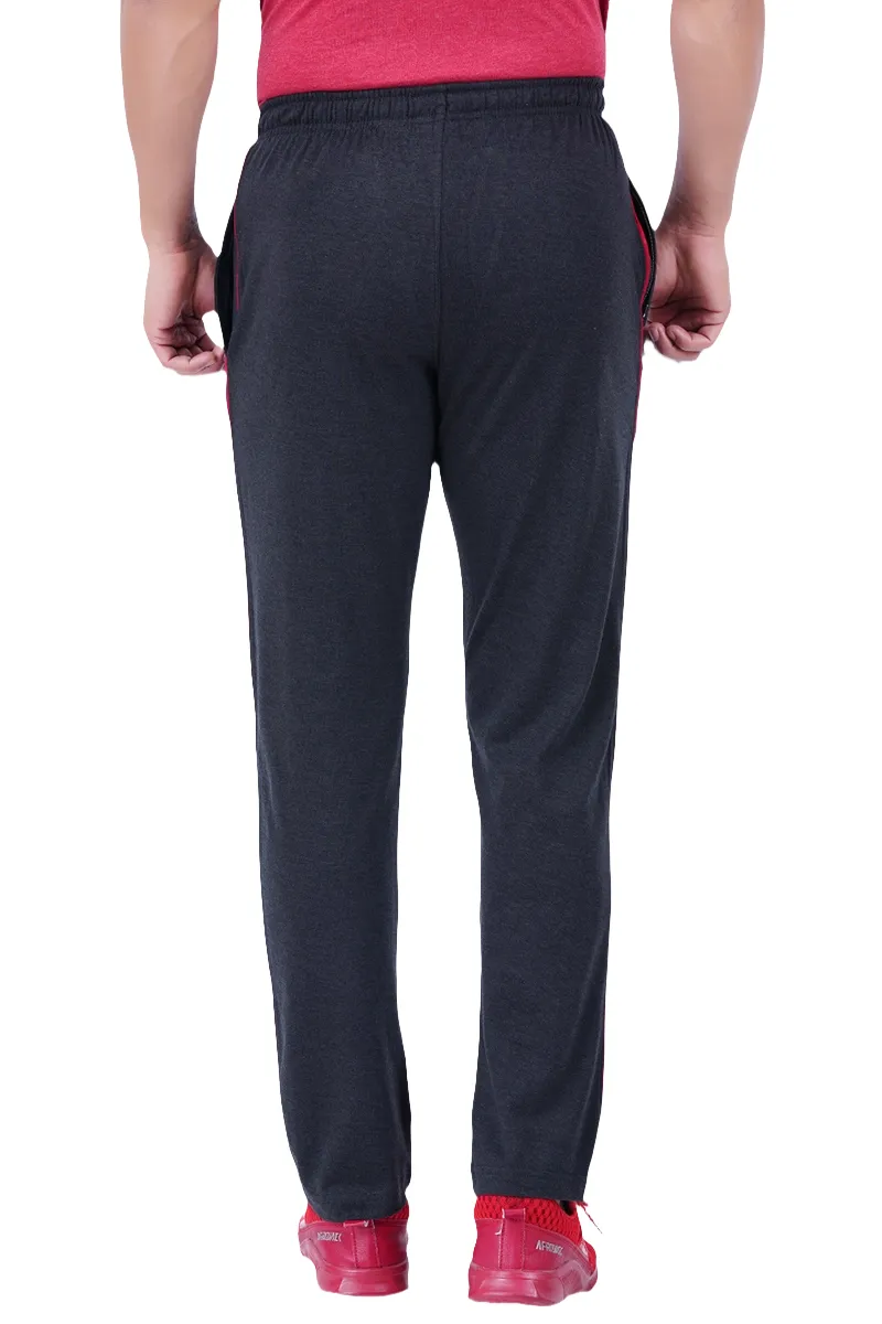 Track Pant - Charcoal Jogging Bottoms For Mens | Ariser