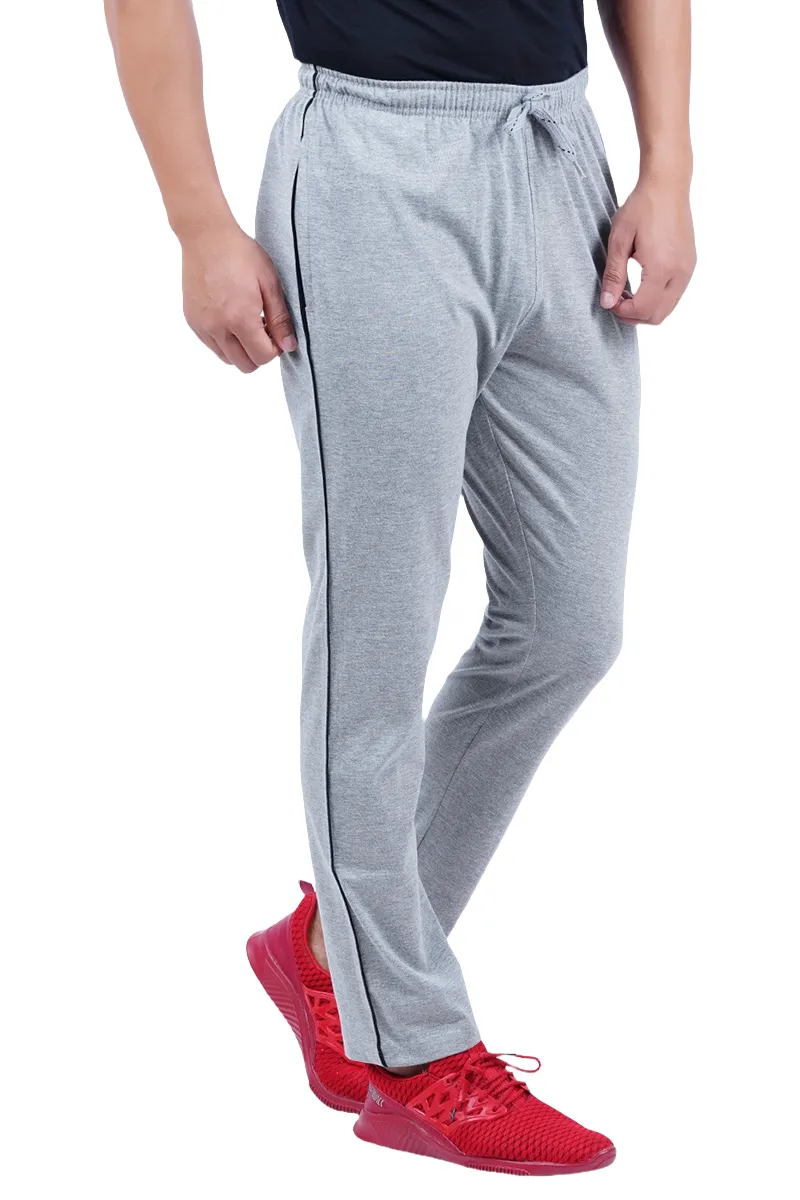 Track Pant - Gray Jogging Bottoms For Mens | Ariser